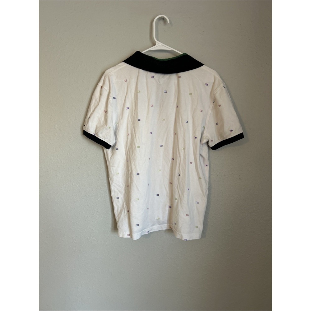 Tommy Hilfiger Men's L Polo Shirt Short Sleeve Golf Collared Custom Fit - Picture 6 of 6